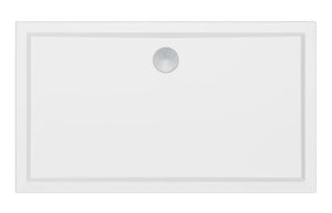 Auvellis RefleXion rectangular shower tray front view