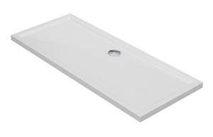 Auvellis RefleXion rectangular shower tray angled view