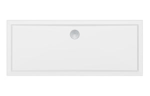 Auvellis RefleXion rectangular shower tray front view