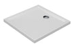 Auvellis RefleXion Low Profile Square Shower Tray – White – product view
