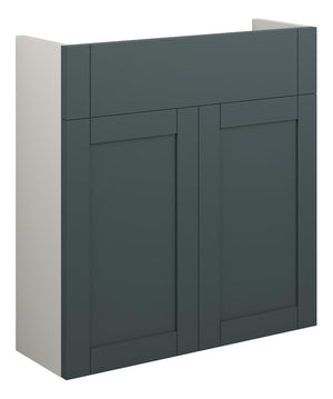 Auvellis Forma 600mm Slim Basin Unit – Matt Green Camo with Grey Cabinet