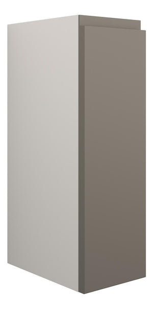 Auvellis Cara 200mm Standard Toilet Roll Unit – Matt Stone | Cabinet Colour: Grey