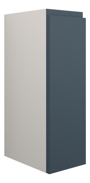 Auvellis Cara 200mm Standard Toilet Roll Unit – Matt Arley Blue | Cabinet Colour: Grey