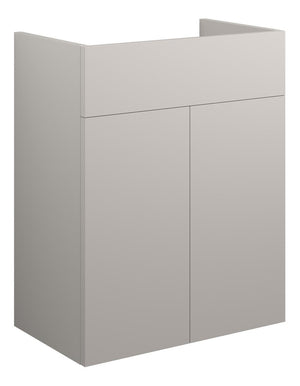 Auvellis Linaro 500mm Standard Basin Unit – Matt Dove Grey | Cabinet Colour: Grey