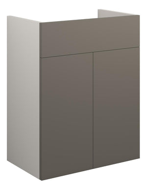 Auvellis Linaro 500mm Standard Basin Unit – Matt Stone | Cabinet Colour: Grey