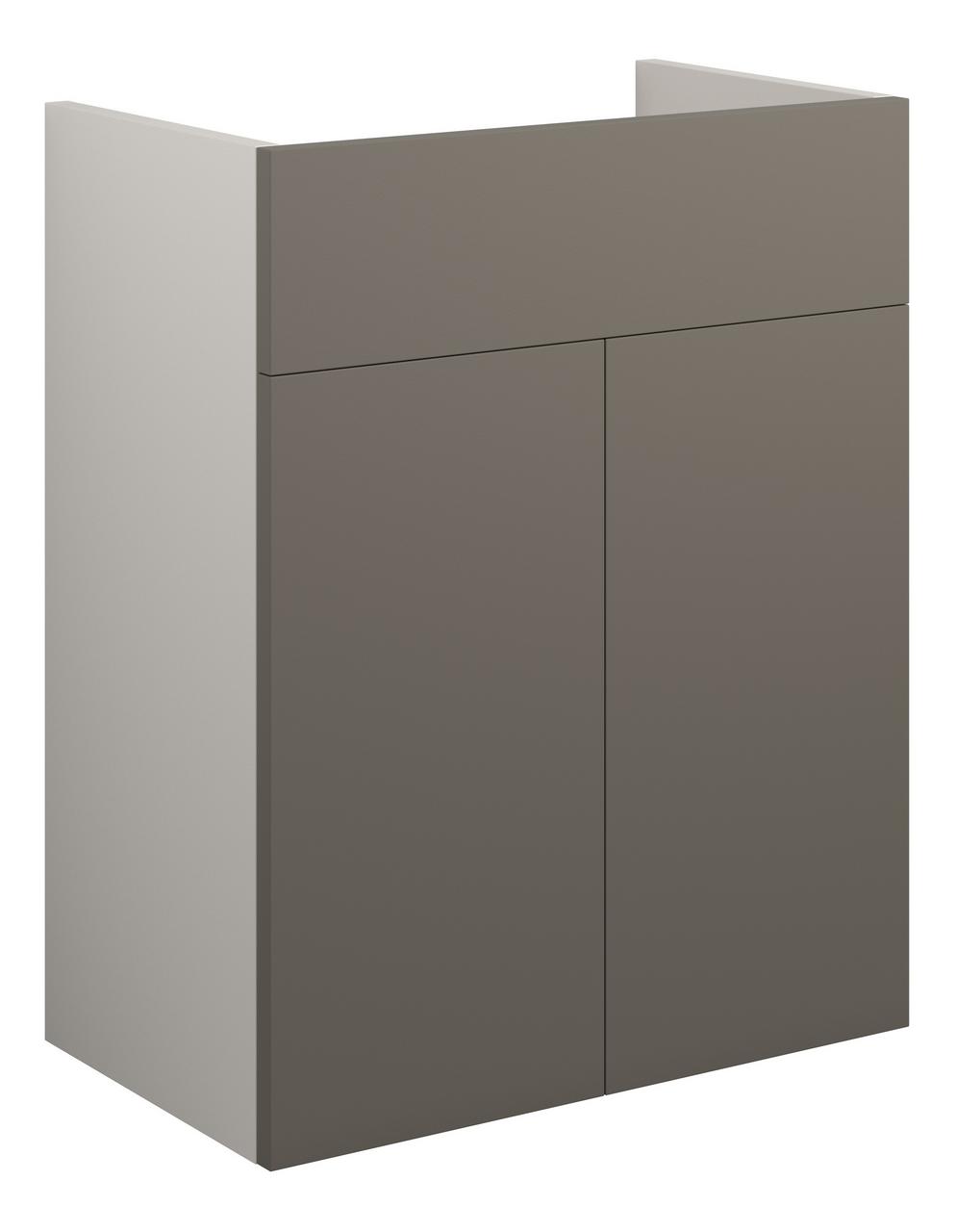 Auvellis Linaro 500mm Standard Basin Unit – Matt Stone | Cabinet Colour: Grey