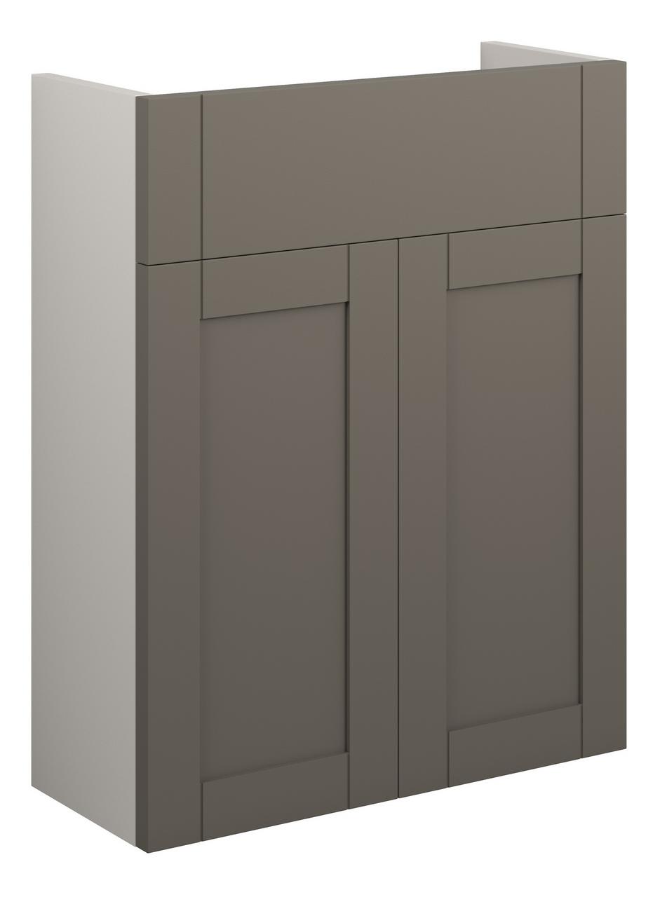 Auvellis Forma 500mm Slim Basin Unit – Matt Stone | Cabinet Colour: Grey