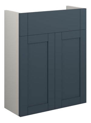 Auvellis Forma 500mm Slim Basin Unit – Matt Arley Blue | Cabinet Colour: Grey