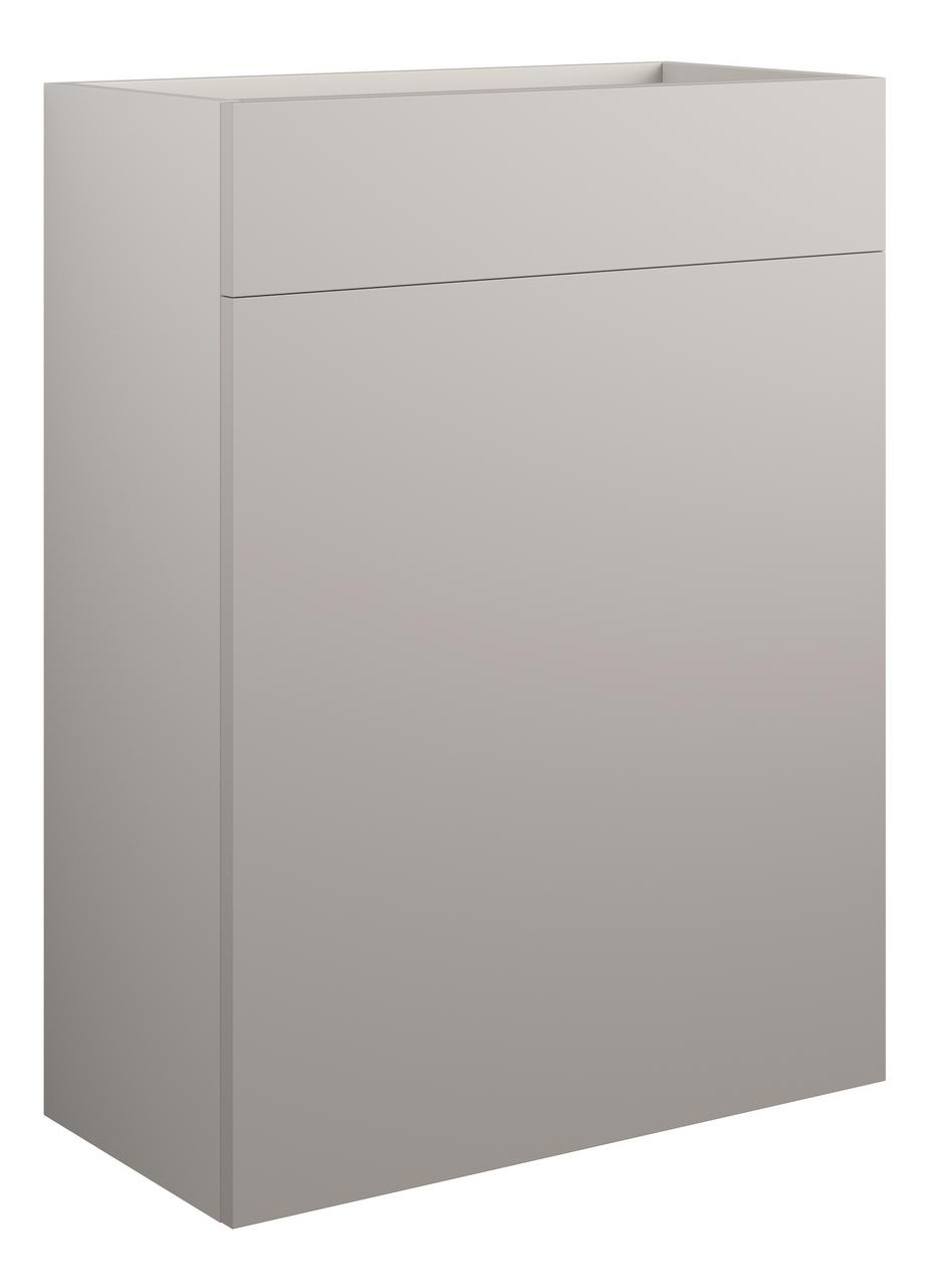 Auvellis Edin 600mm Standard WC Unit – Matt Dove Grey | Cabinet Colour: Grey