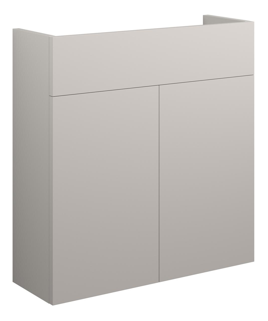 Auvellis Linaro 600mm Slim Basin Unit – Matt Dove Grey | Cabinet Colour: Grey