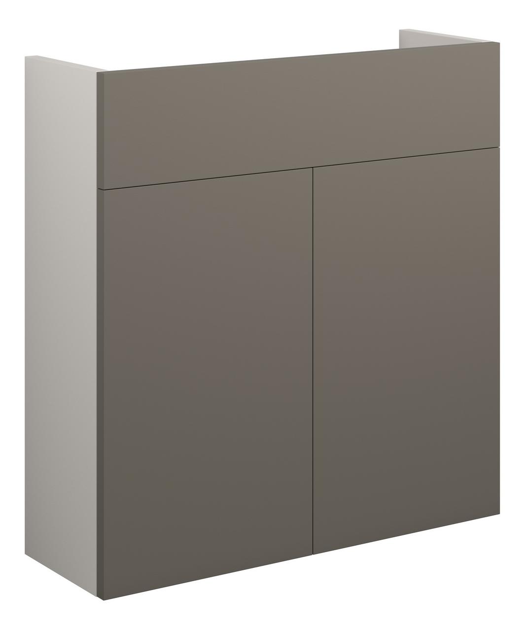 Auvellis Linaro 600mm Slim Basin Unit – Matt Stone | Cabinet Colour: Grey