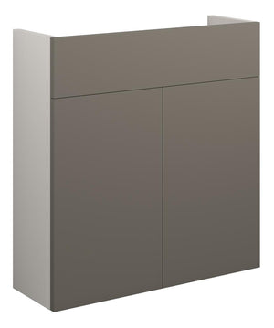 Auvellis Linaro 600mm Slim Basin Unit – Matt Stone | Cabinet Colour: Grey