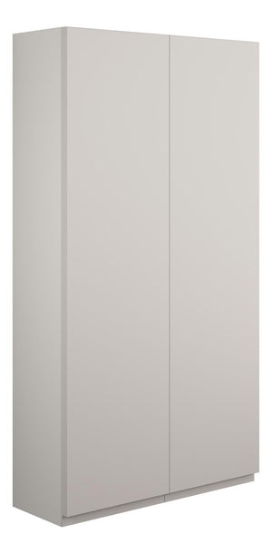 Auvellis Cara 600mm Slim 2 Door Storage Unit – Matt Dove Grey | Cabinet Colour: Grey