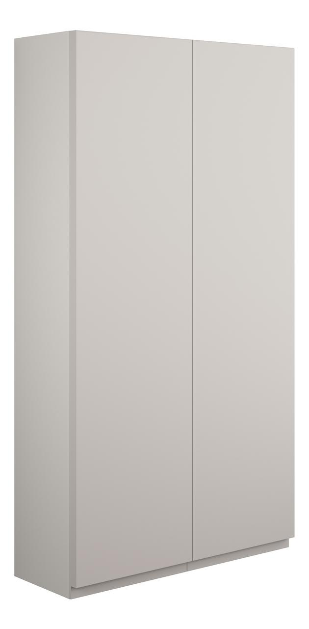 Auvellis Cara 600mm Slim 2 Door Storage Unit – Matt Dove Grey | Cabinet Colour: Grey