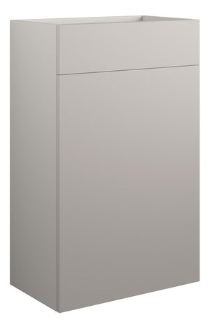 Auvellis Linaro 500mm Standard WC Unit – Matt Dove Grey | Cabinet Colour: Grey
