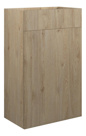 Auvellis Linaro 500mm Standard WC Unit – Havana Oak | Cabinet Colour: Oak