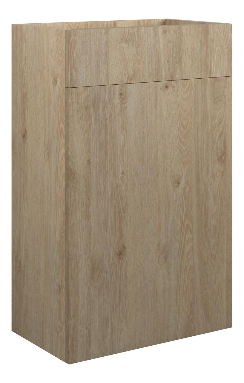 Auvellis Linaro 500mm Standard WC Unit – Havana Oak | Cabinet Colour: Oak