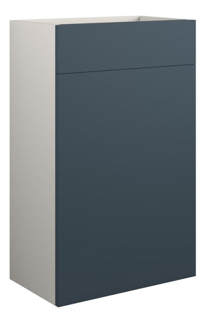 Auvellis Linaro 500mm Standard WC Unit – Matt Arley Blue | Cabinet Colour: Grey