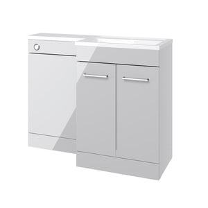 Auvellis Forma 1000mm right-hand furniture pack – Gloss Grey