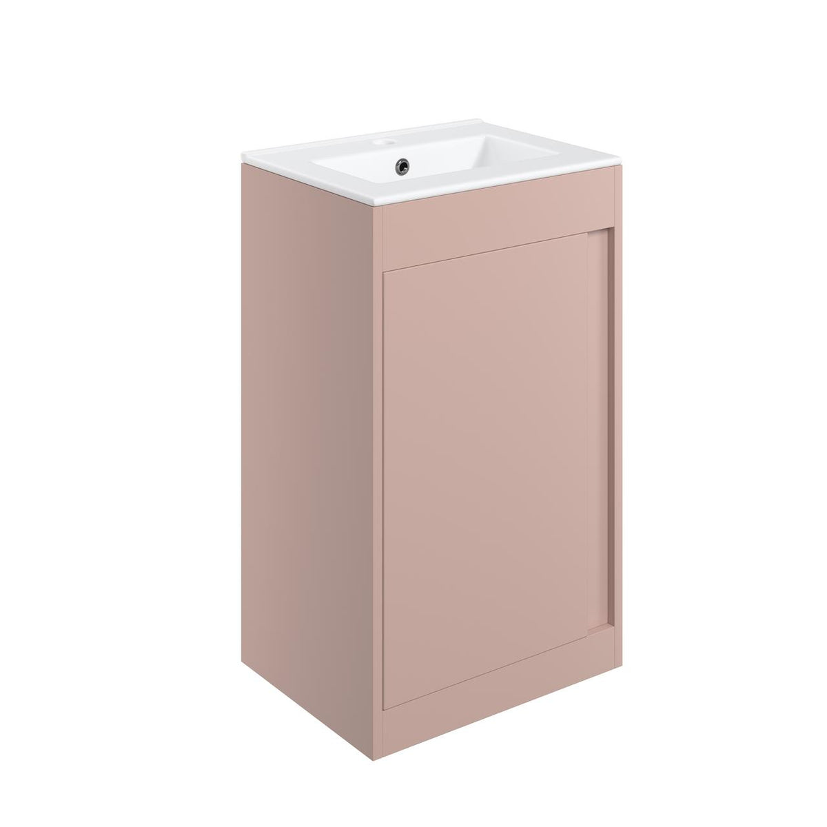 Auvellis Elements 510mm Floor Standing Unit Inc. Basin – Matt Antique Rose