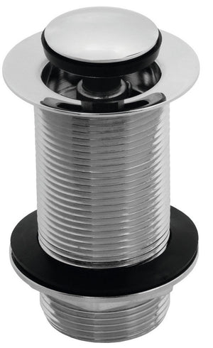 Auvellis Round Basin Waste - Chrome – Unslotted