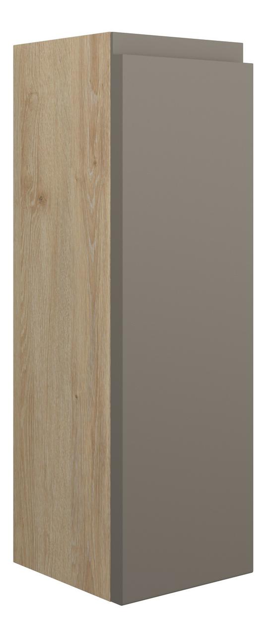 Auvellis Cara 200mm Slim Base Unit – Matt Stone | Cabinet Colour: Oak
