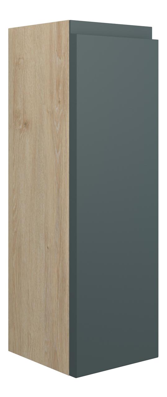 Auvellis Cara 200mm Slim Base Unit – Matt Green Camo | Cabinet Colour: Oak