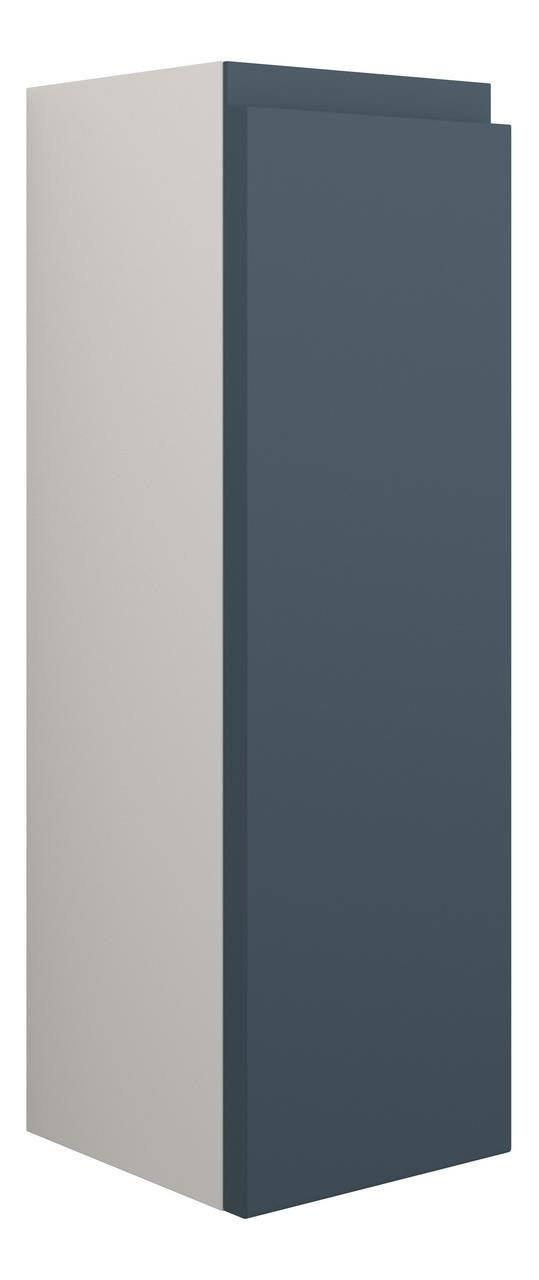 Auvellis Cara 200mm Slim Base Unit – Matt Arley Blue | Cabinet Colour: Grey