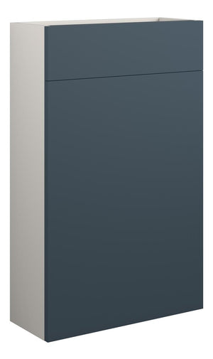 Auvellis Linaro 500mm Slim WC Unit – Matt Arley Blue | Cabinet Colour: Grey