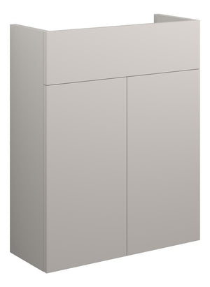 Auvellis Linaro 500mm Slim Basin Unit – Matt Dove Grey | Cabinet Colour: Grey