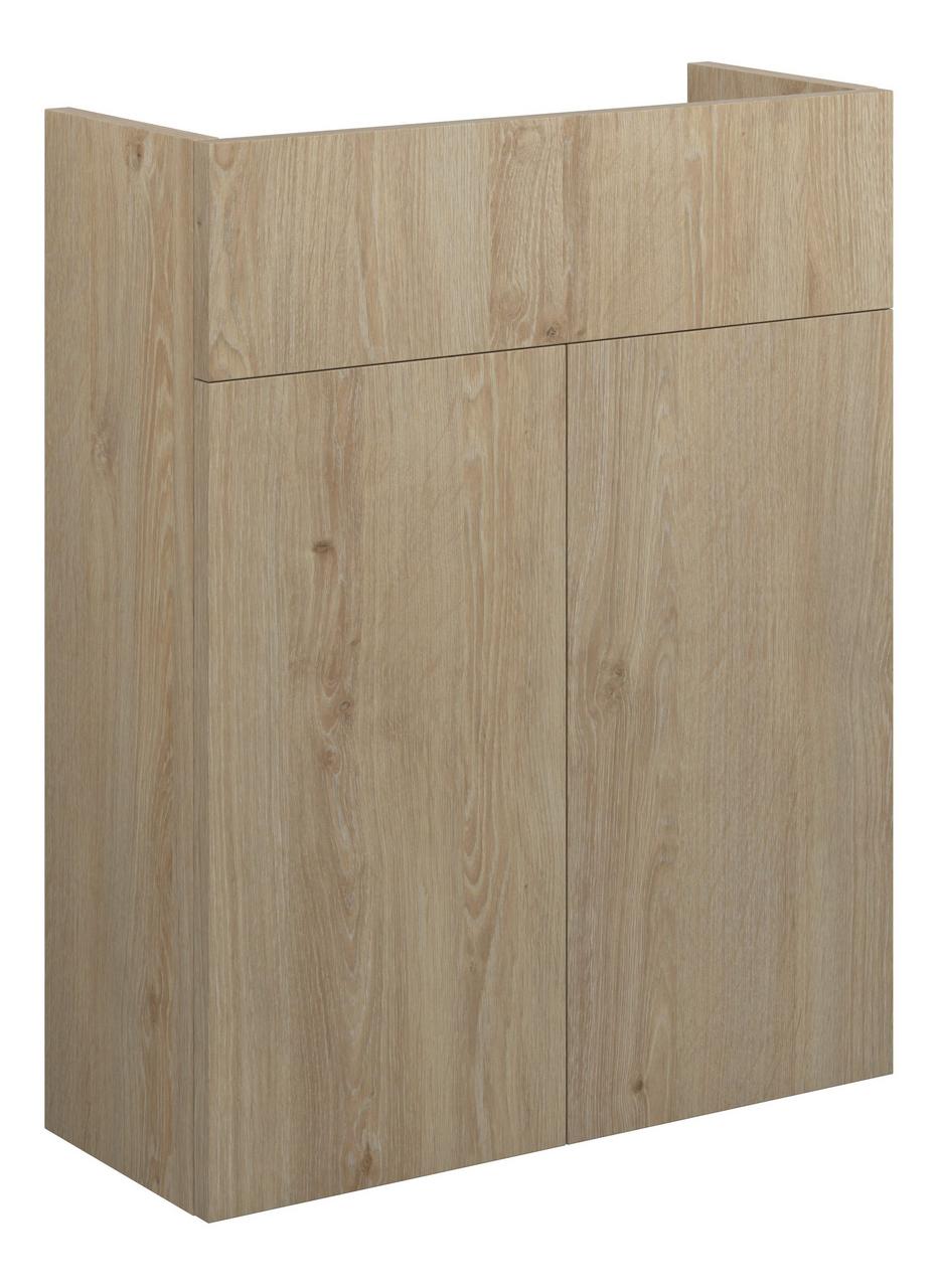 Auvellis Linaro 500mm Slim Basin Unit – Havana Oak | Cabinet Colour: Oak