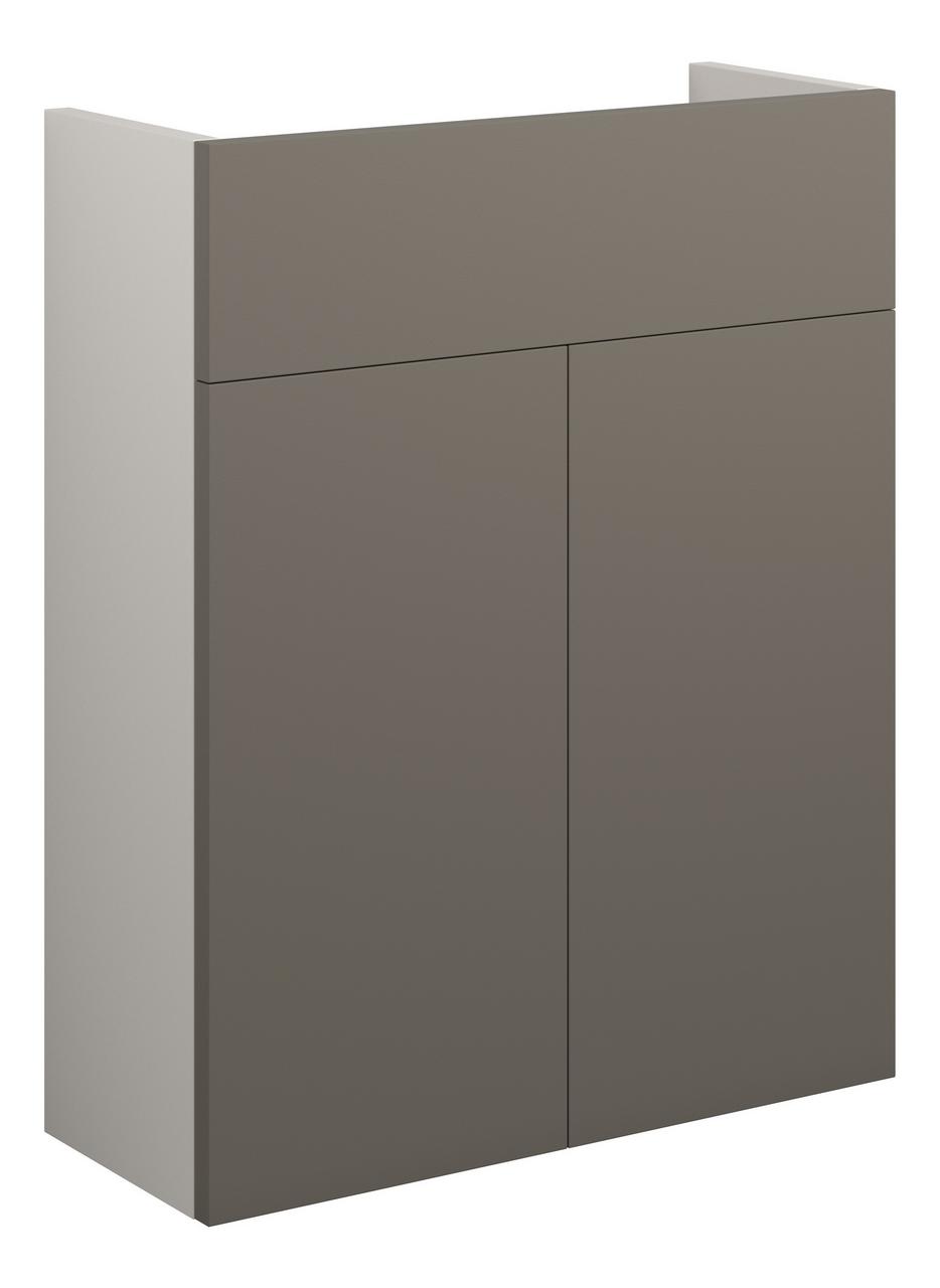 Auvellis Linaro 500mm Slim Basin Unit – Matt Stone | Cabinet Colour: Grey