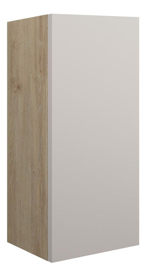 Auvellis Linaro 300mm Slim Base Unit – Matt Dove Grey | Cabinet Colour: Oak