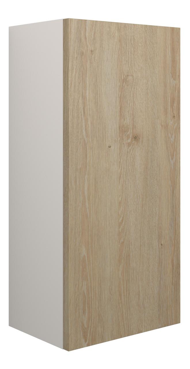 Auvellis Linaro 300mm Slim Base Unit – Havana Oak | Cabinet Colour: Grey