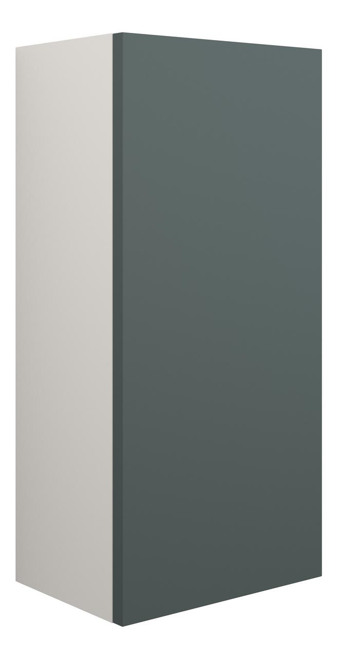 Auvellis Linaro 300mm Slim Base Unit – Matt Green | Cabinet Colour: Grey