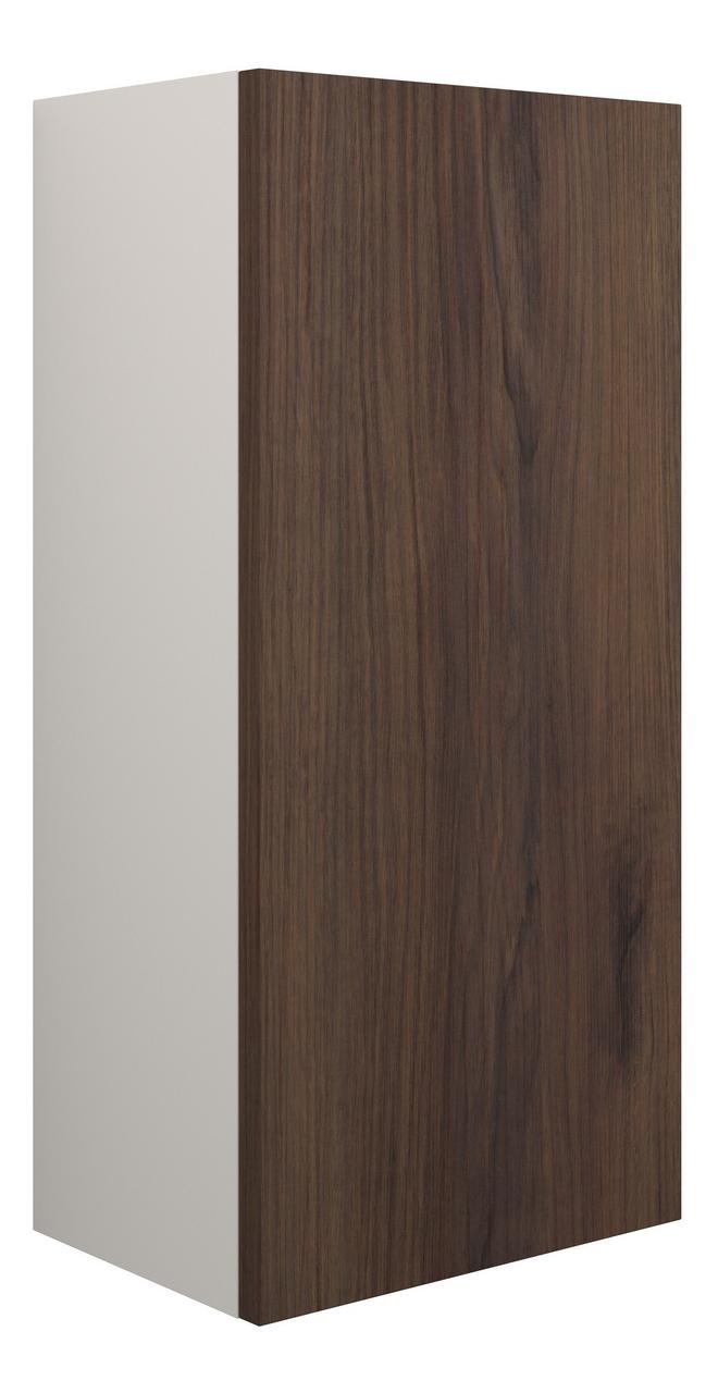 Auvellis Linaro 300mm Slim Base Unit – Warm Walnut | Cabinet Colour: Grey