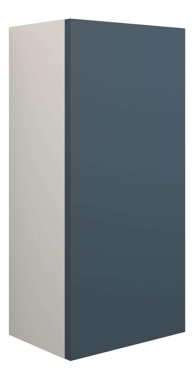 Auvellis Linaro 300mm Slim Base Unit – Matt Arley Blue | Cabinet Colour: Grey