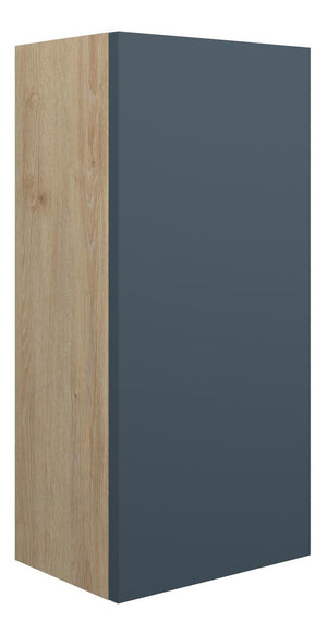 Auvellis Linaro 300mm Slim Base Unit – Matt Arley Blue | Cabinet Colour: Oak