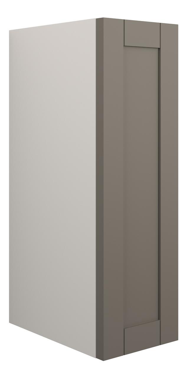 Auvellis Forma 200mm Standard Toilet Roll Unit – Matt Stone | Cabinet Colour: Grey