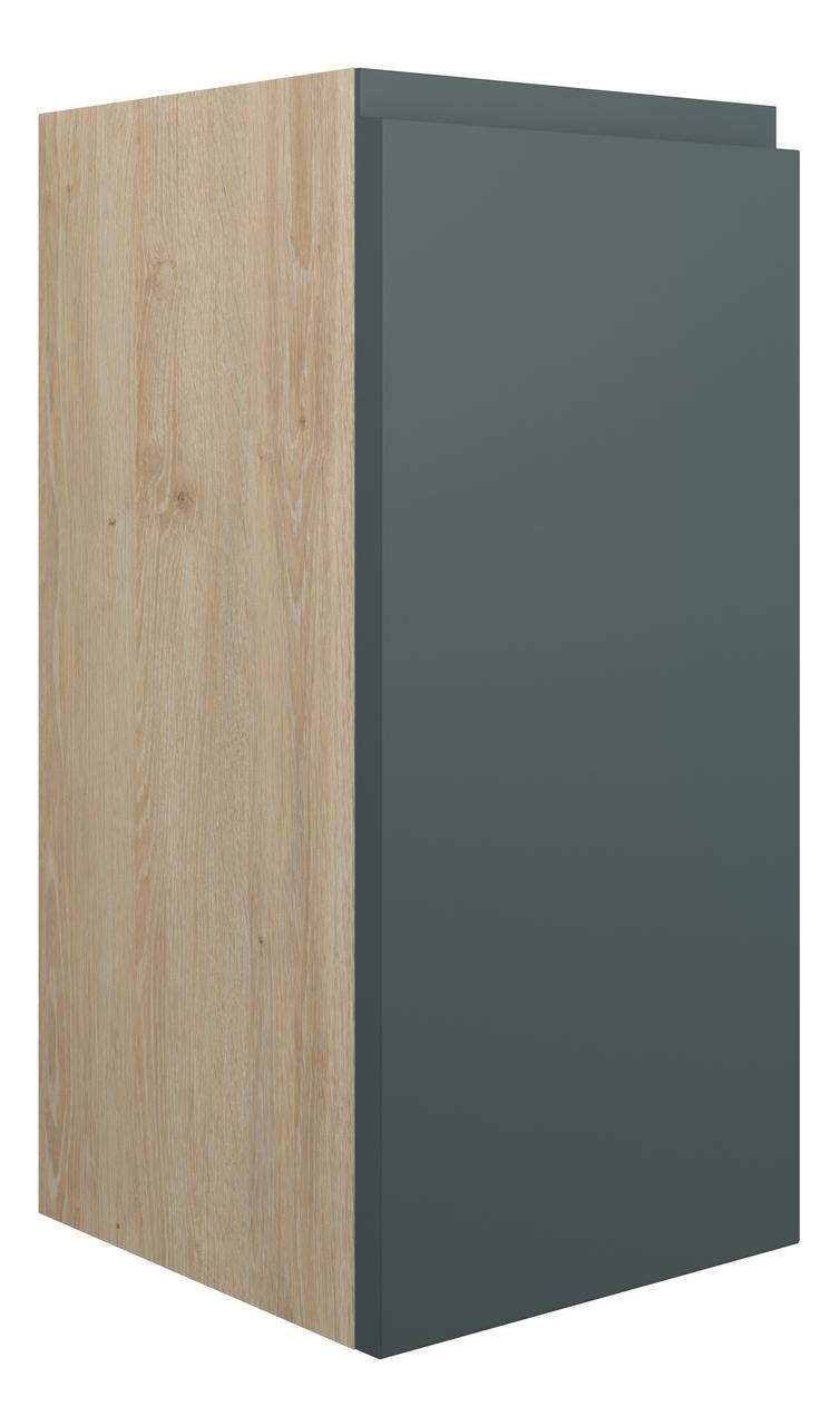 Auvellis Cara 300mm Standard Base Unit – Matt Green Camo | Cabinet Colour: Oak
