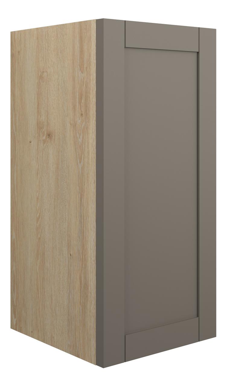 Auvellis Forma 300mm Standard Base Unit – Matt Stone | Cabinet Colour: Oak