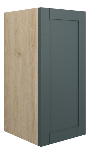 Auvellis Forma 300mm Standard Base Unit – Matt Green Camo | Cabinet Colour: Oak