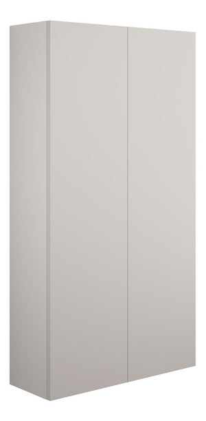 Auvellis Linaro 600mm Slim 2 Door Storage Unit – Matt Dove Grey | Cabinet Colour: Grey