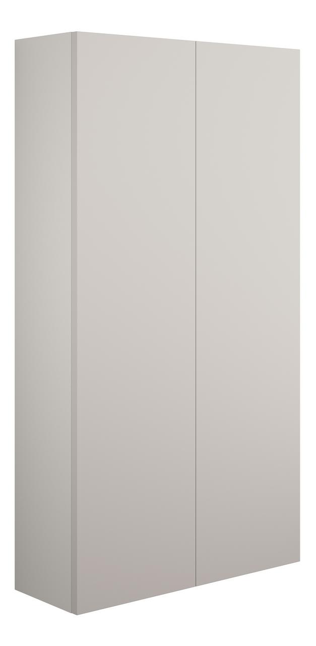 Auvellis Linaro 600mm Slim 2 Door Storage Unit – Matt Dove Grey | Cabinet Colour: Grey
