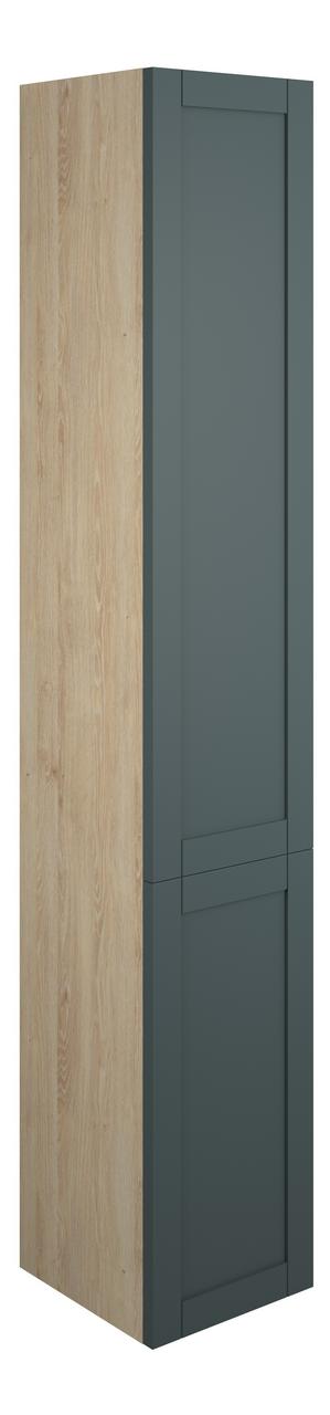 Auvellis Forma 300mm Tall Unit – Matt Green Camo | Cabinet Colour: Oak