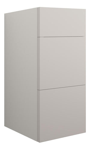 Auvellis Linaro 300mm Standard 3 Drawer Unit – Matt Dove Grey | Cabinet Colour: Grey