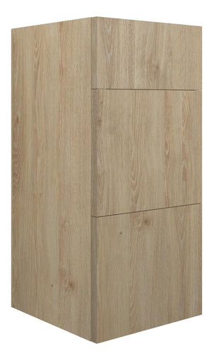 Auvellis Linaro 300mm Standard 3 Drawer Unit – Havana Oak | Cabinet Colour: Oak
