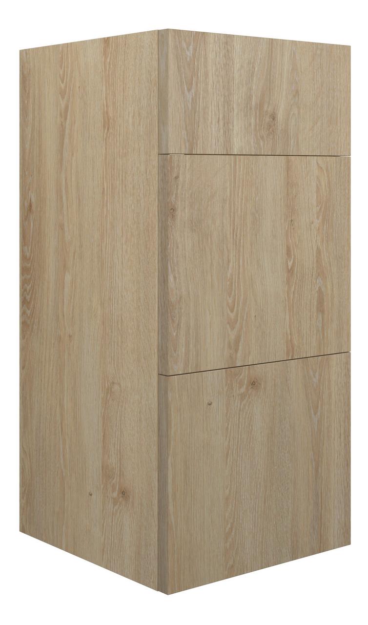 Auvellis Linaro 300mm Standard 3 Drawer Unit – Havana Oak | Cabinet Colour: Oak