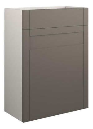 Auvellis Forma 600mm Standard WC Unit – Matt Stone | Cabinet Colour: Grey