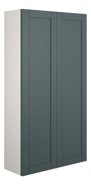 Auvellis Forma 600mm Slim 2 Door Storage Unit – Matt Green Camo | Cabinet Colour: Grey